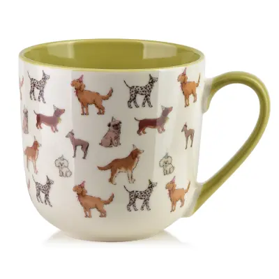Skodelica porcelan Mondex Noah 9,5x13x9,5 rjava 1kos