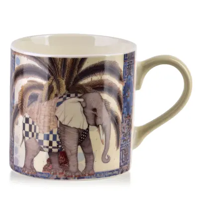 Skodelica porcelan Affekdesign Isaac 9x13x9 večbarvna 1kos