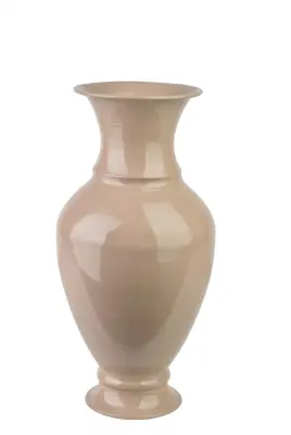 vaza kovinska Mondex Roger 17x21,5x41cm bež 1kos