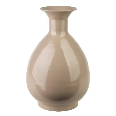 vaza kovinska MONDEX Roger 14x23.5x39 bež 1kos