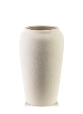 vaza poliresin Mondex Manon 12x9x22 bež 1kos