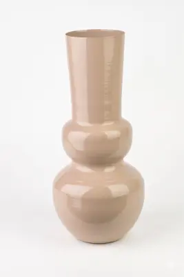 vaza kovina Mondex Roger 10x17x36 bež 1 kos