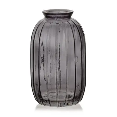 vaza steklo Serenite Serenite 7x12 siva 1pc