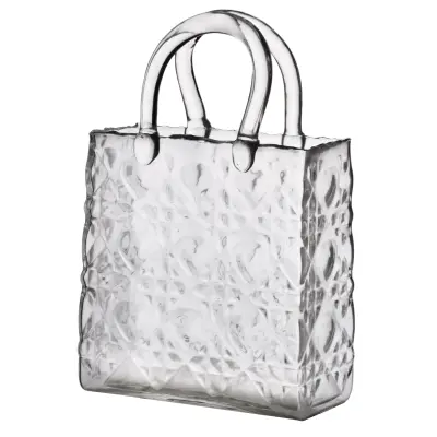 Vaza steklo Mondex Serenite Bag 19x8x30 prozorna 1 kos