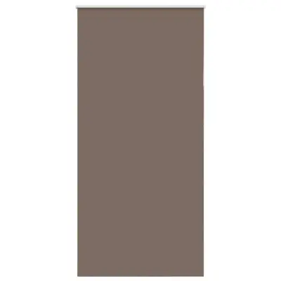 vidaXL Rolo zatemnitvena senčila kavne barve 110x230 cm, širina blaga 105,7 cm, poliester