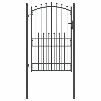 vidaXL Vrata ograje s bodicami EMMEN 200 x 100 cm