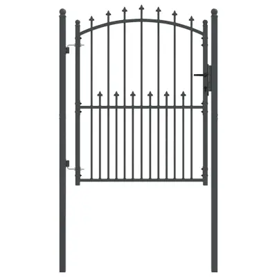 vidaXL Vrata ograje s bodicami EMMEN 150 x 100 cm