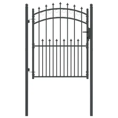 vidaXL Vrata ograje s bodicami EMMEN 150 x 100 cm