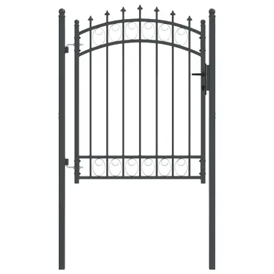 vidaXL Vrata ograje s bodicami EMMEN 150 x 100 cm