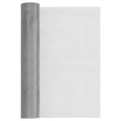 vidaXL Mrežna zaslona 40 x 2000 cm 30 Mesh Inox 201 Srebrna