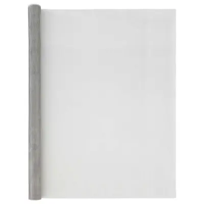 vidaXL Mrežna zaslona 120 x 2000 cm 18 Mesh Inox 201 Srebrna