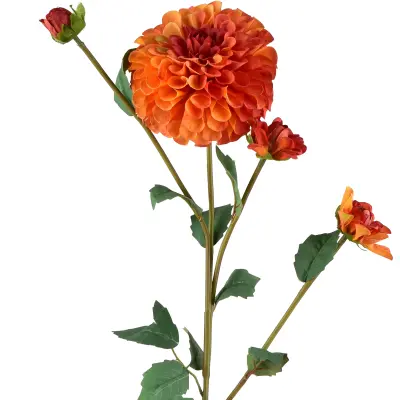 umetna roža plastika Viridis Dalia 77cm roza 1kos