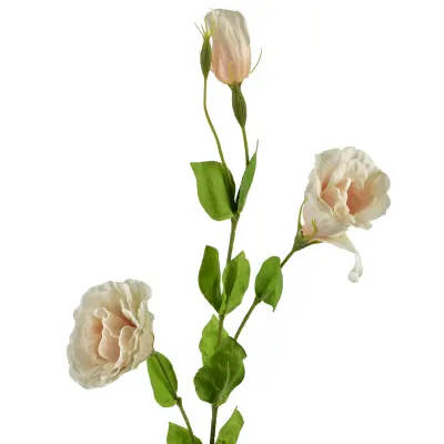 Umetna cvetlica gumirana Viridis Eustoma 70cm zelena 1 kos