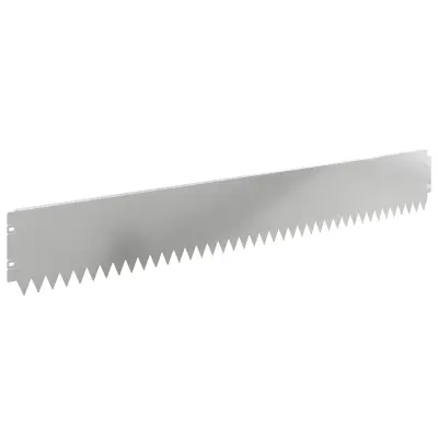 vidaXL Robovi trave 30 pcs 103 x 15 cm Jeklo Srebrna