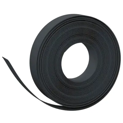 vidaXL Vrtne vilice 25 m 10 cm PE Črna