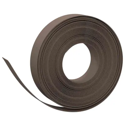 vidaXL Vrtne vilice 25 m 10 cm PE Rjava