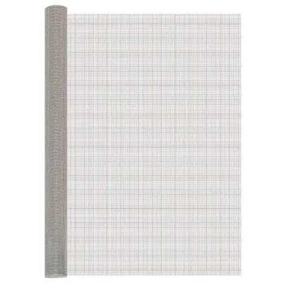 vidaXL Mrežna zaslona 120 x 1000 cm 8 Mesh Inox 201 Srebrna