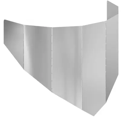 vidaXL Robovi trave 100 x 45 cm Jeklo Srebrna