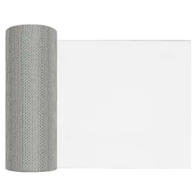 vidaXL Mrežna zaslona 20 x 1000 cm 18 Mesh Inox 201 Srebrna