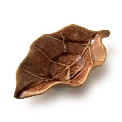 Podstavek za kadilo keramika Mondex Since 1986 14x8x4 zeleno bež 1kos