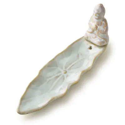 Podstavek za kadilo keramika Mondex Since 1986 21x6x8 zelena 1pc