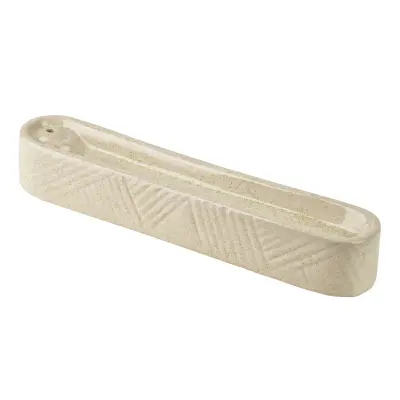 Podstavek za kadilo keramika Mondex Since 1986 20x4x3cm krem 1kos