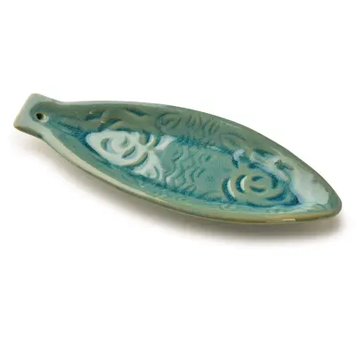 Držalo za kadilo keramika Mondex Riba 20x7,5x2cm večbarvna 1pc