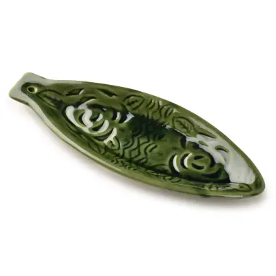 Podstavek za kadilo keramika Mondex Fish 20x7.5x2cm večbarvna 1kos