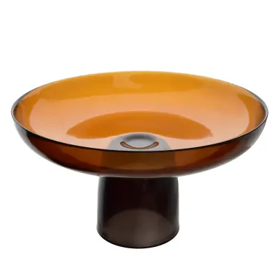 patera steklo Daz Glass 30x30x17 medena 1kos