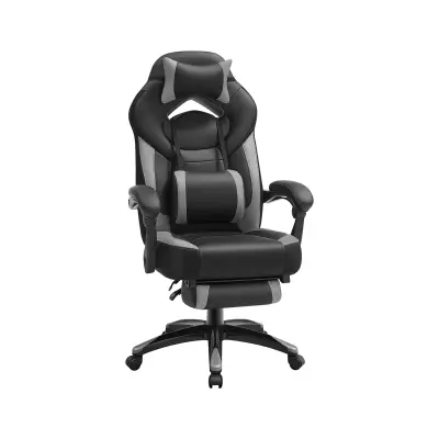 Gaming stol 70x64x120-128 cm Črn