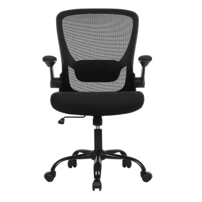 Pisarna stol 64x64x99-107 cm Črna