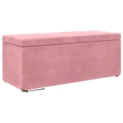 vidaXL Stolica Roza 101 x 41 x 40 cm Samet in Umetno Leseno