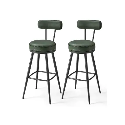 Set barskih stolov EKHO kolekcija 57x57x101 cm zelena