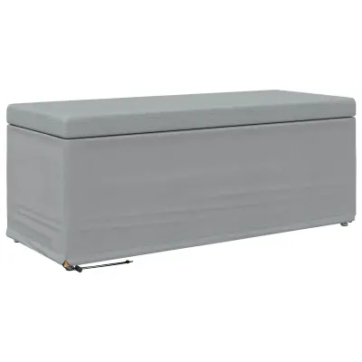 vidaXL Stolica Svetlo siva 101 x 41 x 40 cm Tkanina in obdelano les