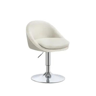 Nastavljiv stol 52,5x50x81,5 cm, bel