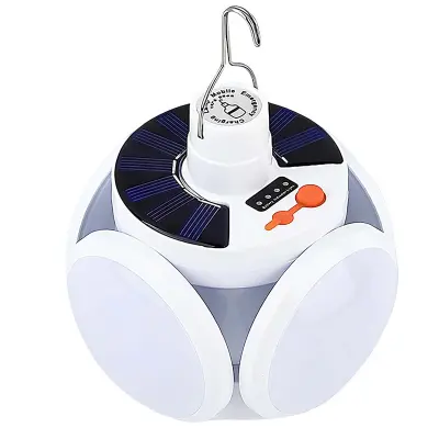 LED SMD svetilka 3W z nogometnim dizajnom, polnilna USB / solarna