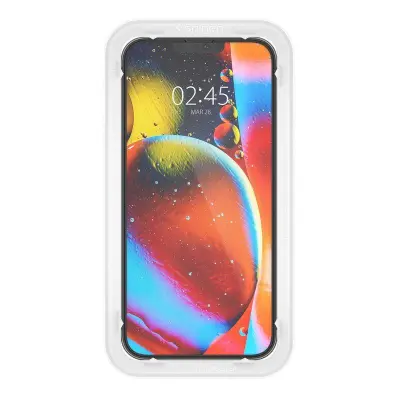 SPIGEN KALJENO STEKLO ALM STEKLO ZA IPHONE 13 PRO MAX 14 PLUS 15 PLUS 2 KOS