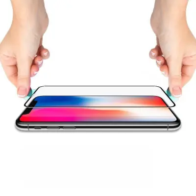 SPIGEN KALJENO STEKLO ZA IPHONE 11 PRO MAX XS MAX ANTIREFLEKSNO ZAŠČITNO