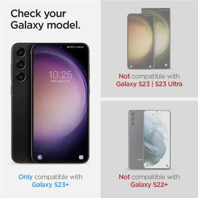 SPIGEN HIDROGELOVA FOLIJA NEO FLEX, PAKIRANJE 2 KOSOV ZA SAMSUNG GALAXY S23+, VODOTESNA