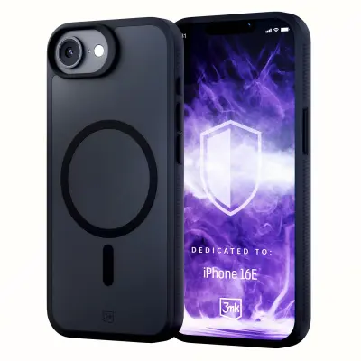 3MK SMOKE MAGCASE OVITEK APPLE IPHONE 16E ZAŠČITA ZA TELEFON TPU