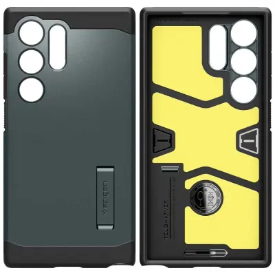 OVITEK SPIGEN TOUGH ARMOR ZA SAMSUNG GALAXY S24 ULTRA ZAŠČITA PRED UDARCI