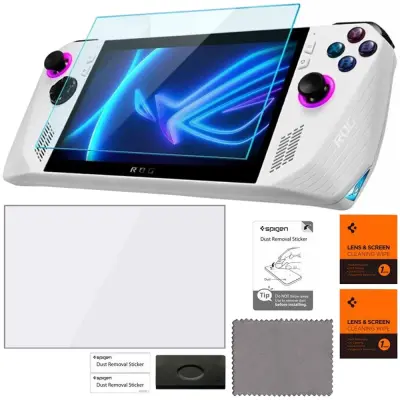 SPIGEN KALJENO STEKLO GLAS.TR SLIM ZA ASUS ROG ALLY ZAŠČITNO PROZORNO