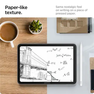 SPIGEN ZAŠČITNI OVITEK PRED DOTIKOM ZA IPAD 10.9 2022, MAT, BREZ BLISKAVICE