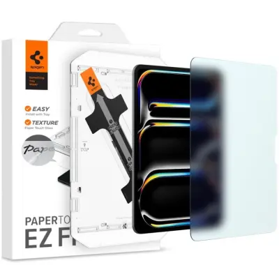 SPIGEN KALJENO STEKLO NA DOTIK ZA IPAD PRO 11 5 2024 MAT ZAŠČITA OD PRSTNIH ODTISOV