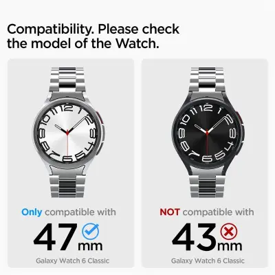 SPIGEN MODERN FIT PAŠČEK ZA SAMSUNG GALAXY WATCH 6 CLASSIC 47 MM TRPEŽEN