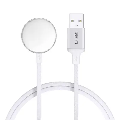 TECH-PROTECT MC02 ULTRABOOST MAGNETNI KABEL ZA POLNILO 100CM APPLE WATCH BELA
