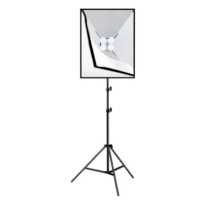 PULUZ LED SOFTBOX SET 50X70CM ZA FOTOGRAFIJO S STATIVOM IN 4 LED ŽARNICAMI