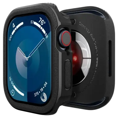 ETUI CASEOLOGY VAULT ZA APPLE WATCH 10 (46MM) MAT ČRNA VISOKA ZAŠČITA