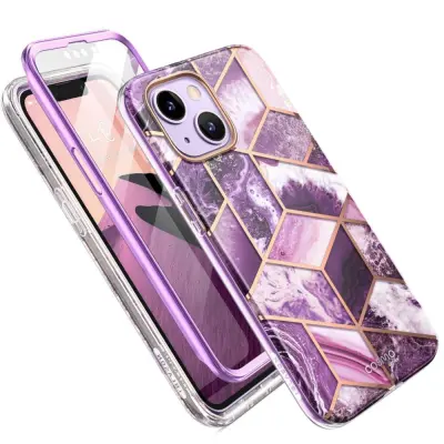 SUPCASE COSMO IPHONE 14 PLUS / 15 PLUS MARMORNO VIJOLIČEN