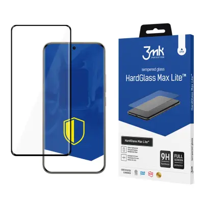 3MK HARDGLASS MAX LITE ZA XIAOMI REDMI NOTE 15 PRO+ ZAŠČITNO STEKLO S FOLIO